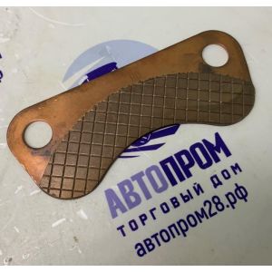 Колодка стояночного тормоза боковая 5118095/1.65.503A YTO, ЛМЗ, СМТ