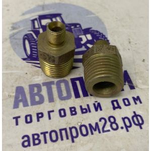 Соединитель трубки манометра 1254C.80.102 (M10*1, NPT1/2) X1304