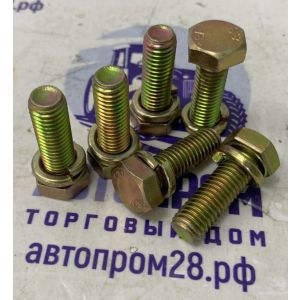 Болт M10x30 (GB5783-86) + шайба 10 (GB93-87) YTO 404